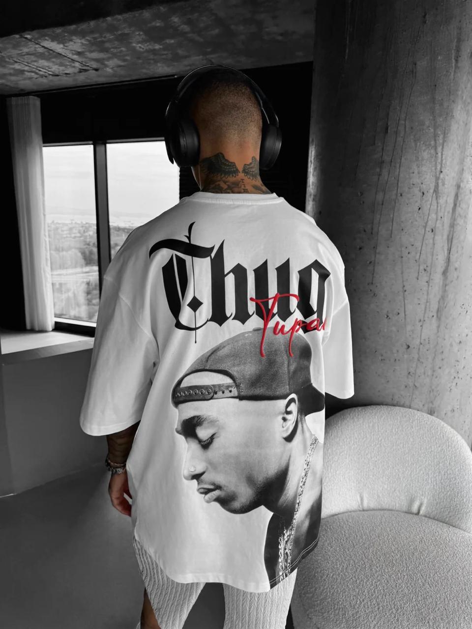 Thug Tupac Oversized T-shirt