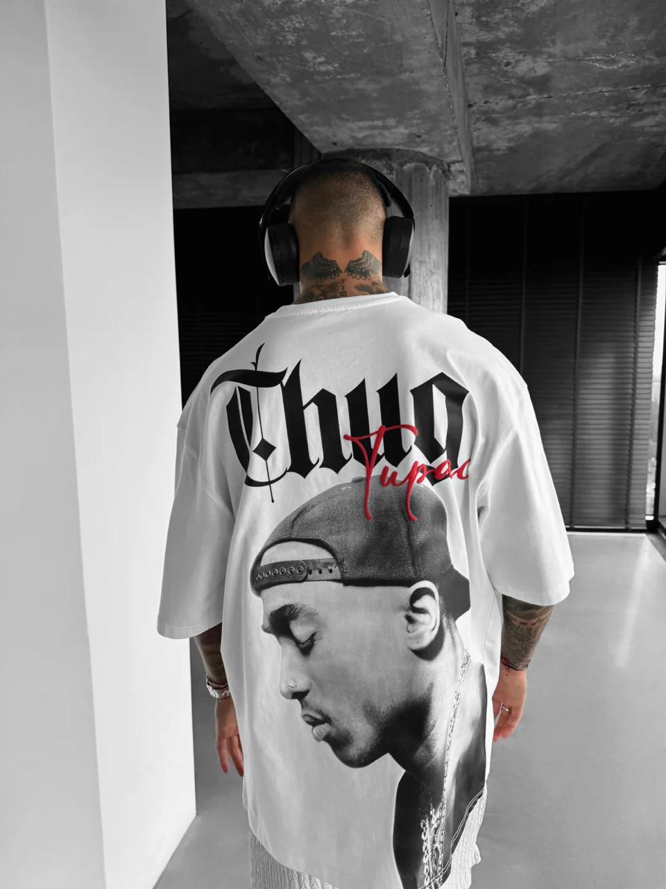 Thug Tupac Oversized T-shirt