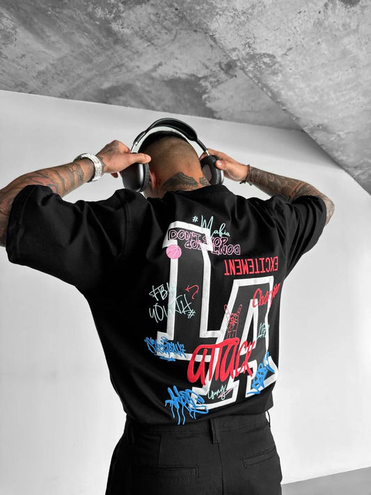 LA  Oversized T-shirt