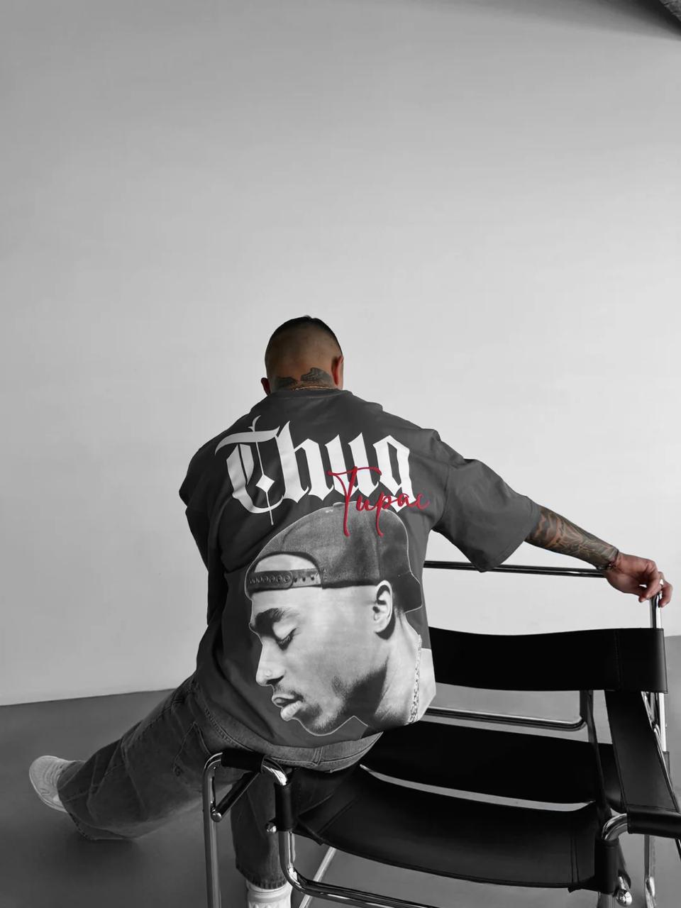 Thug Tupac Oversized T-shirt