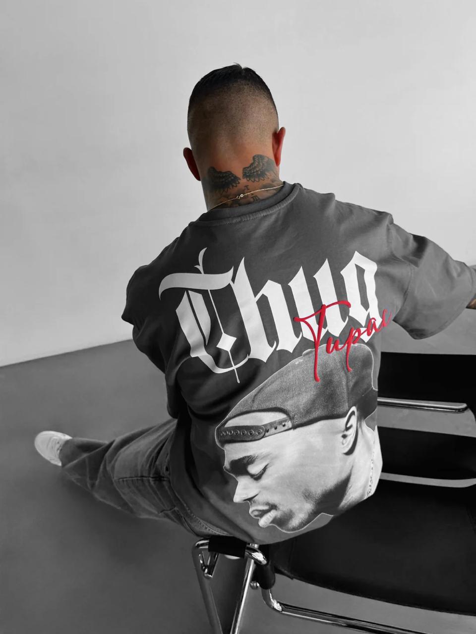 Thug Tupac Oversized T-shirt
