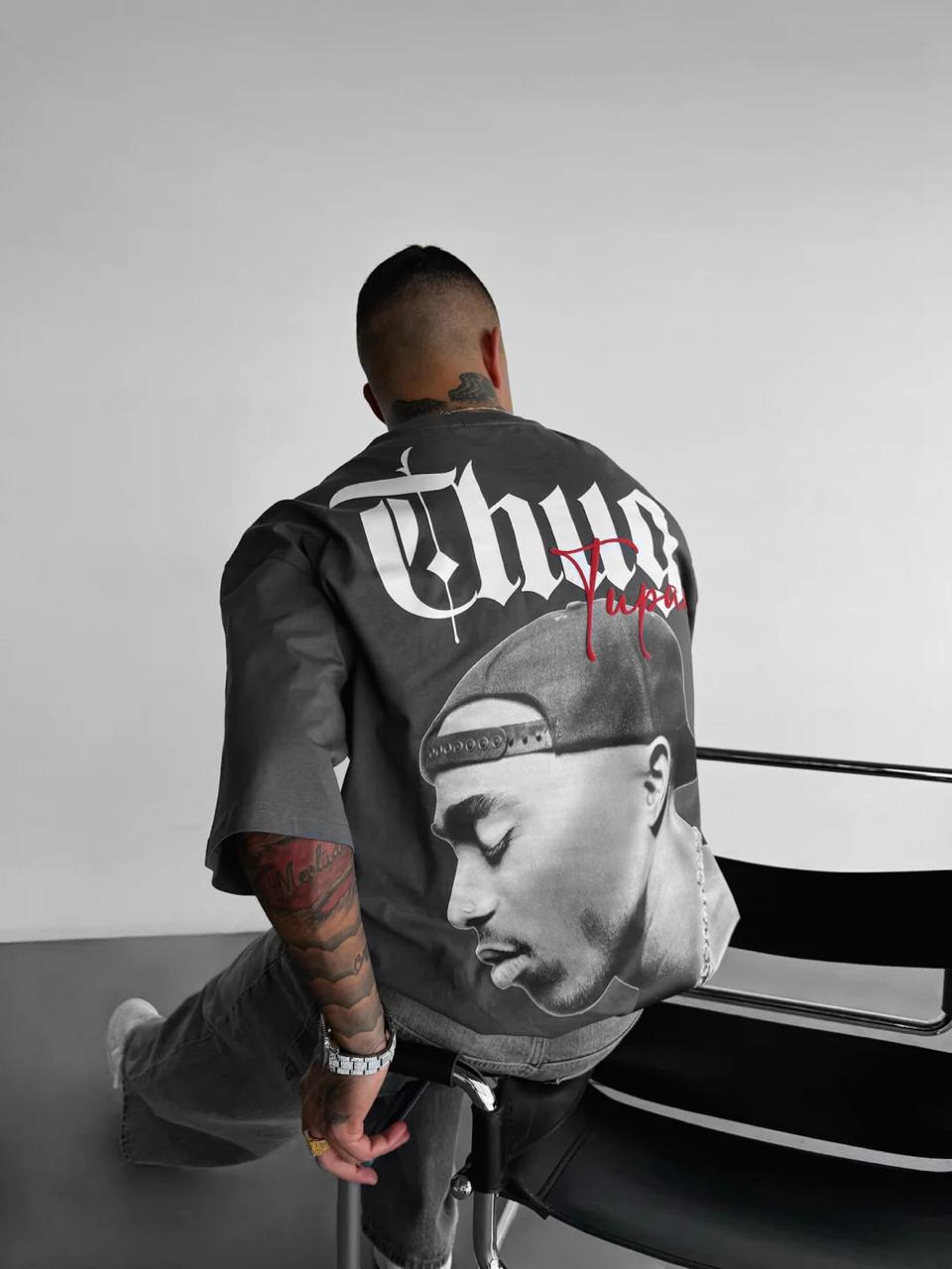 Thug Tupac Oversized T-shirt